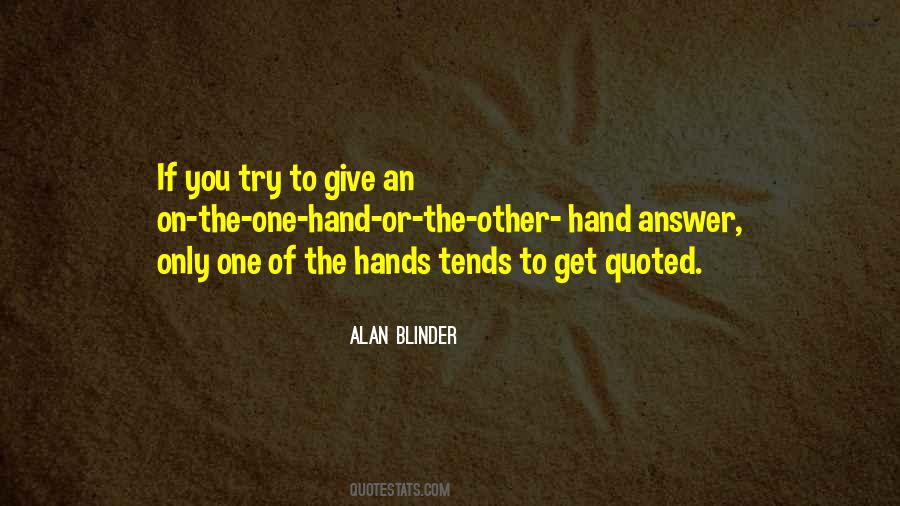 Alan Blinder Quotes #1467302