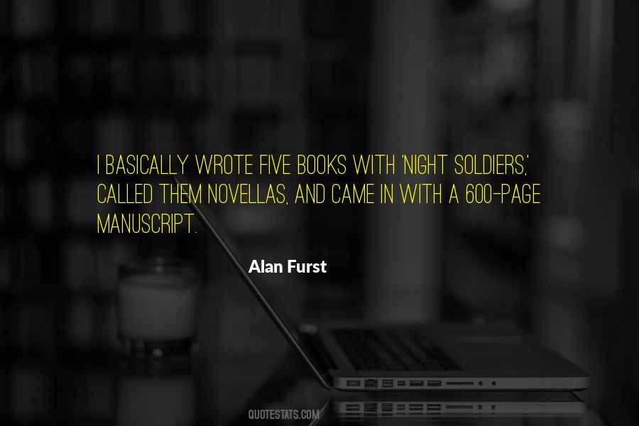 Alan Furst Quotes #1139949