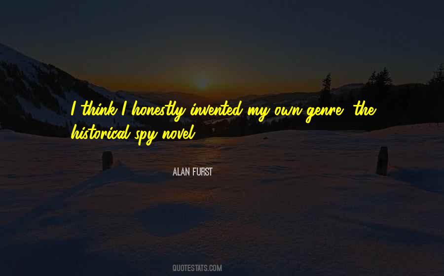 Alan Furst Quotes #492087