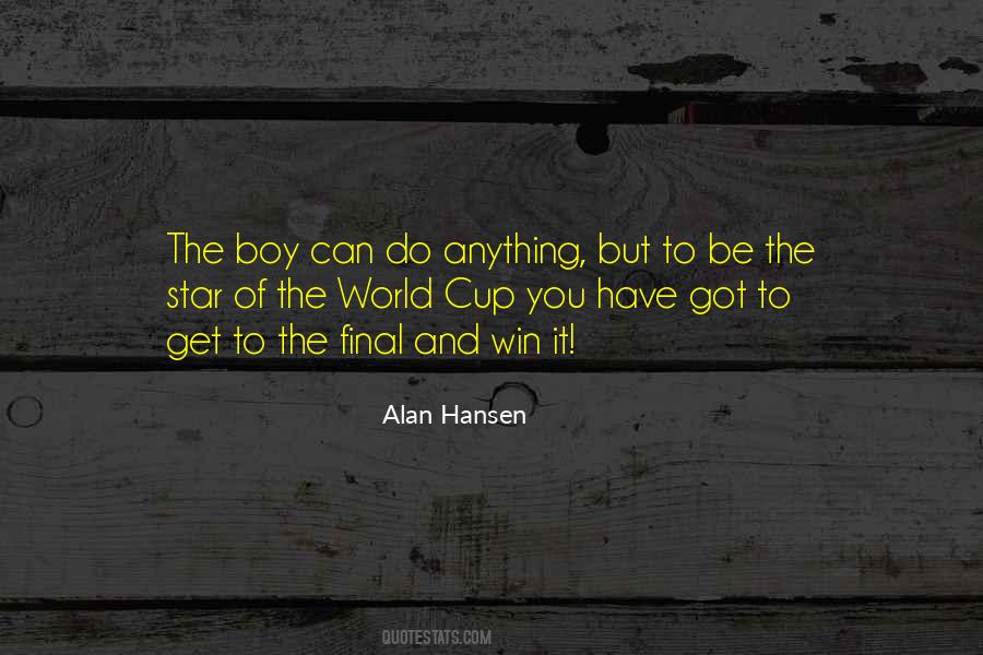 Alan Hansen Quotes #718956