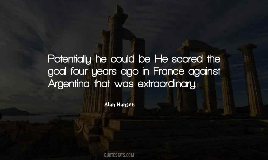 Alan Hansen Quotes #912111
