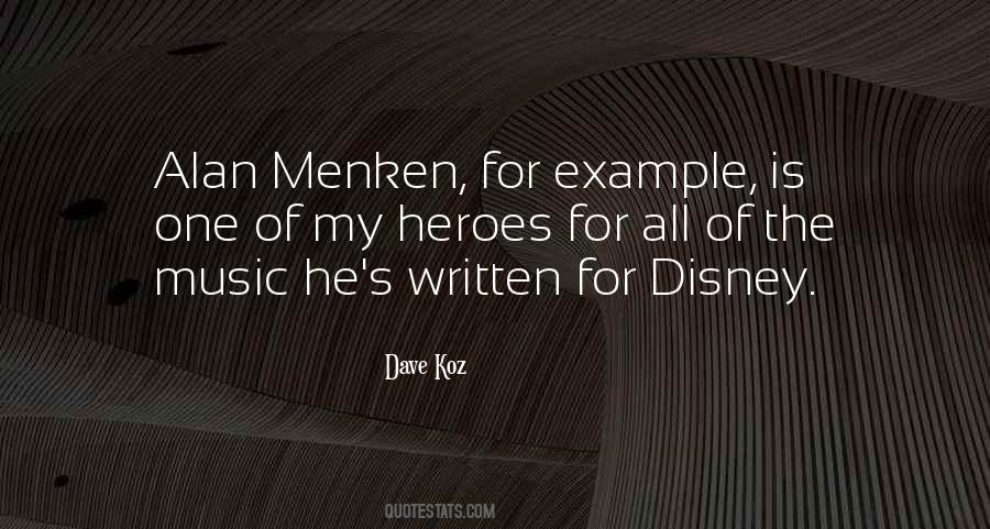 Alan Menken Quotes #1079177