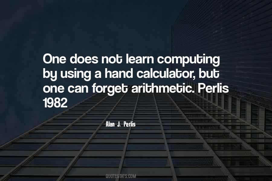 Alan Perlis Quotes #1258787