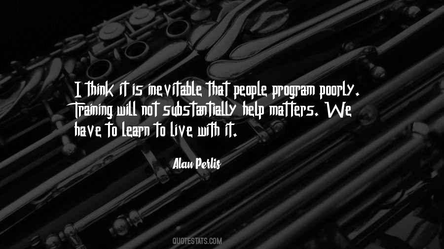 Alan Perlis Quotes #808985