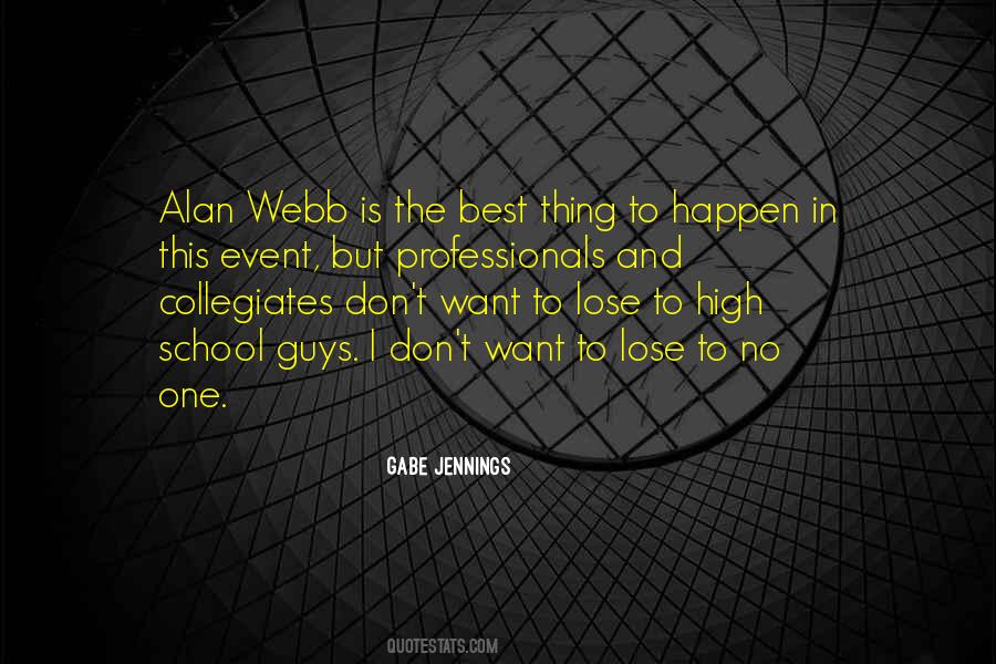 Alan Webb Quotes #928327