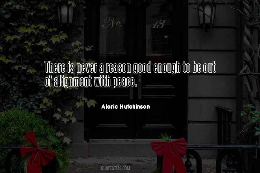 Alaric Hutchinson Quotes #1788329