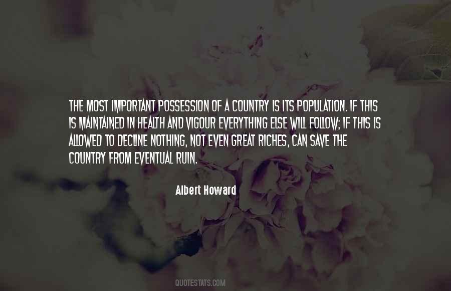 Albert Howard Quotes #1727637