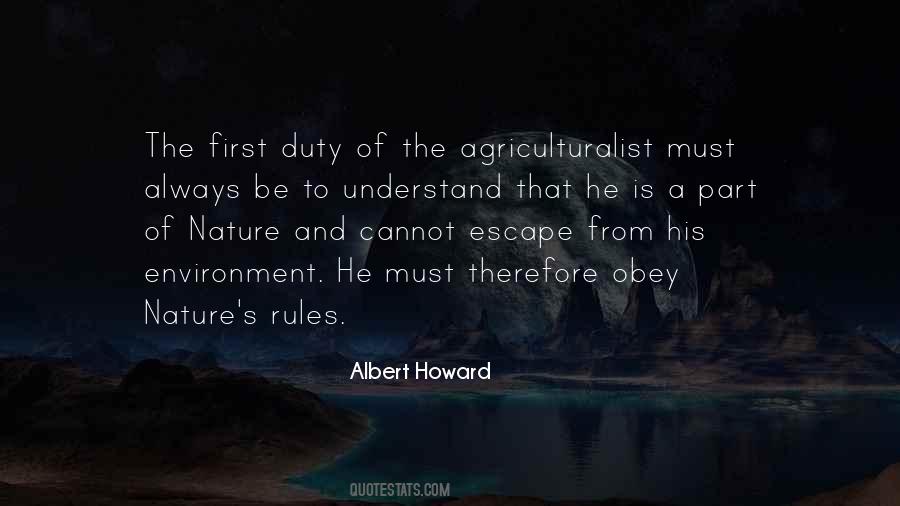 Albert Howard Quotes #555045