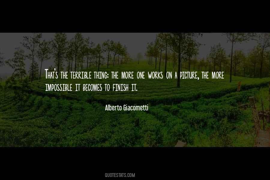 Alberto Giacometti Quotes #683088