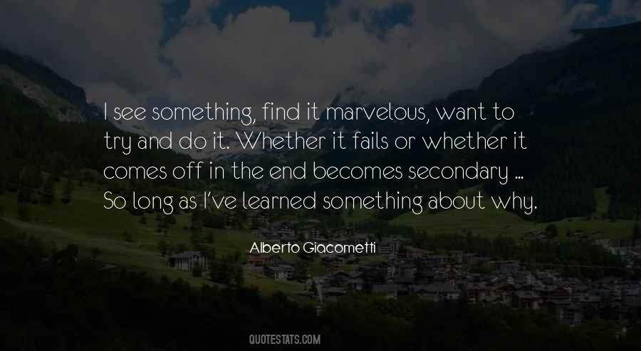 Alberto Giacometti Quotes #86048