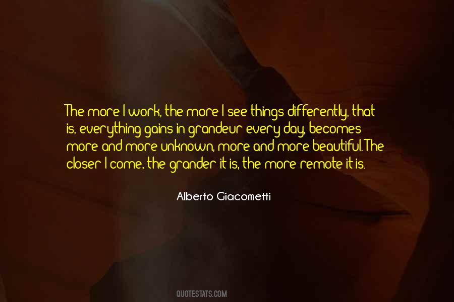 Alberto Giacometti Quotes #870085