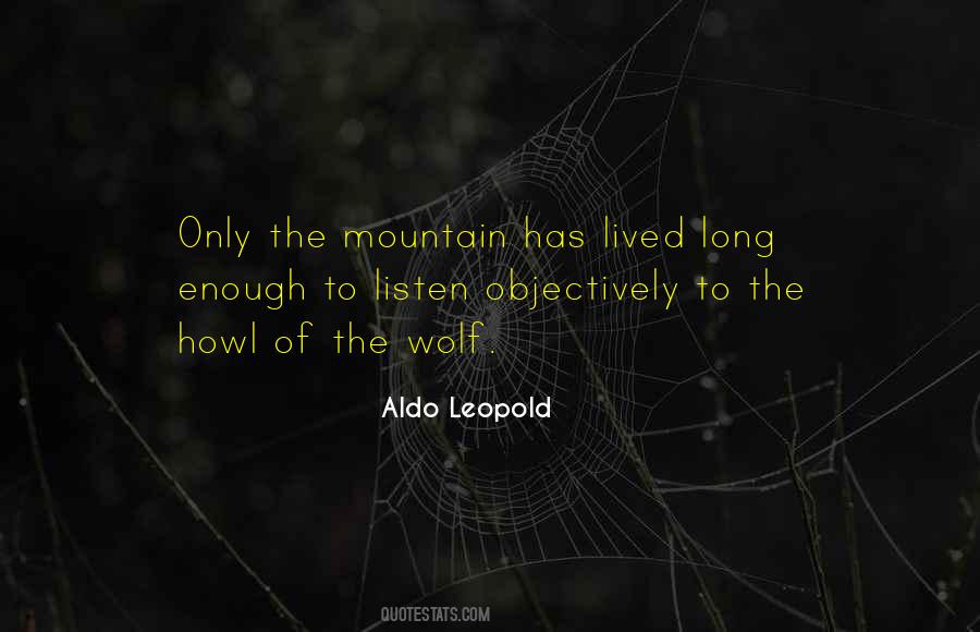 Aldo Leopold Quotes #976354