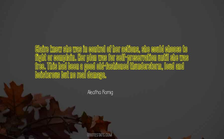 Aleatha Romig Quotes #184552