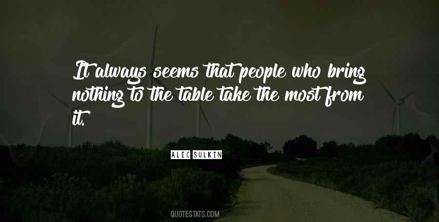 Alec Sulkin Quotes #1717187