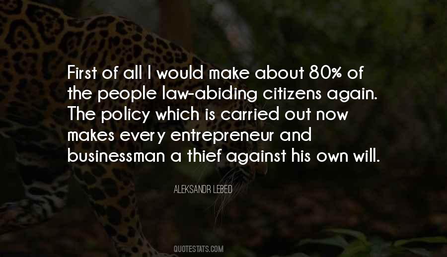 Aleksandr Lebed Quotes #151869