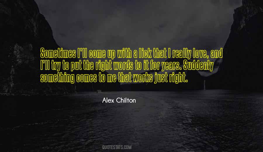 Alex Chilton Quotes #561052