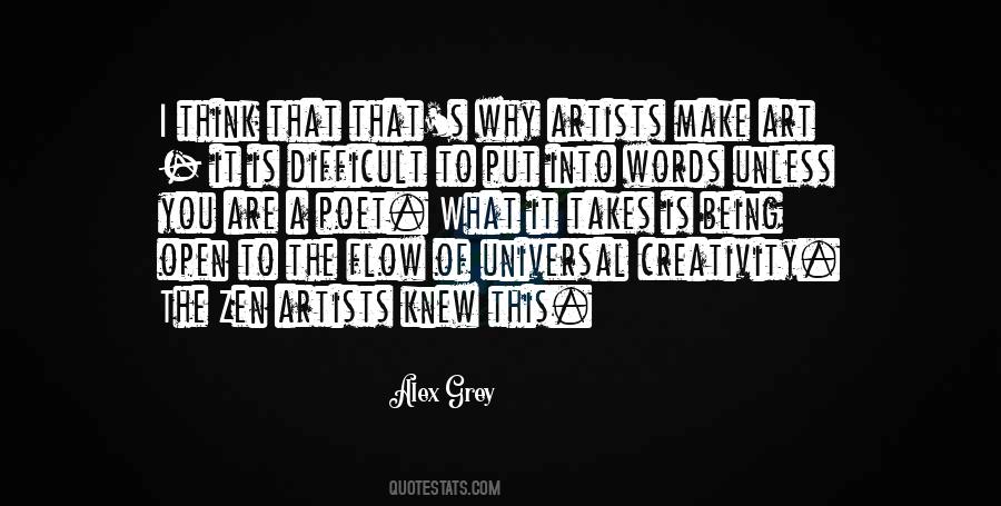 Alex Grey Quotes #1163056