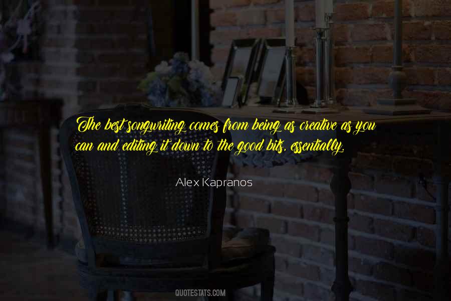 Alex Kapranos Quotes #1812409