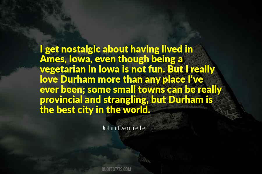 Quotes About Durham City #296337