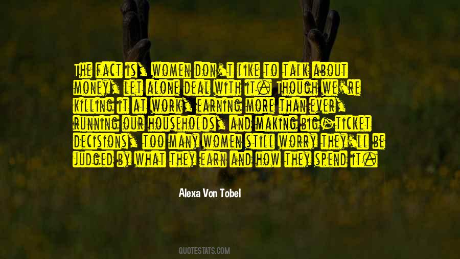 Alexa Von Tobel Quotes #84321