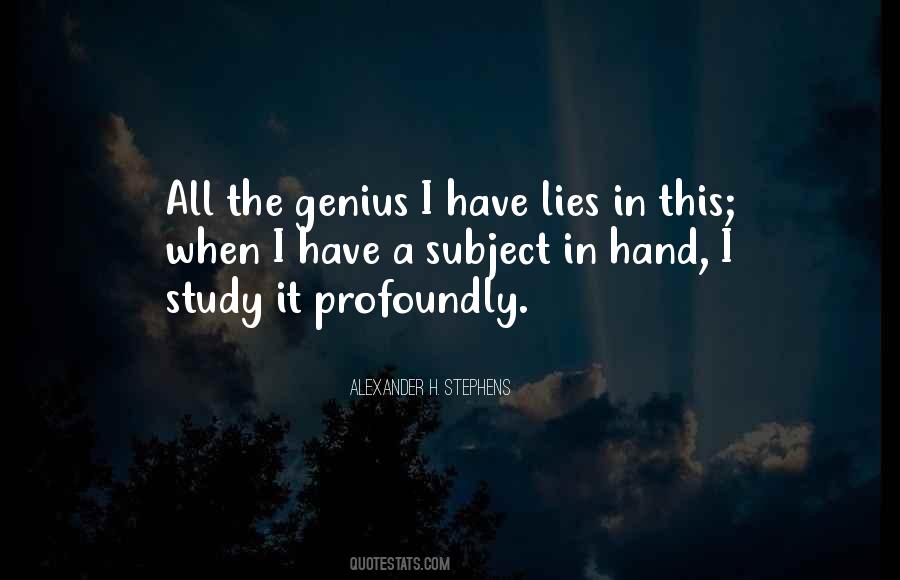 Alexander H. Stephens Quotes #938859