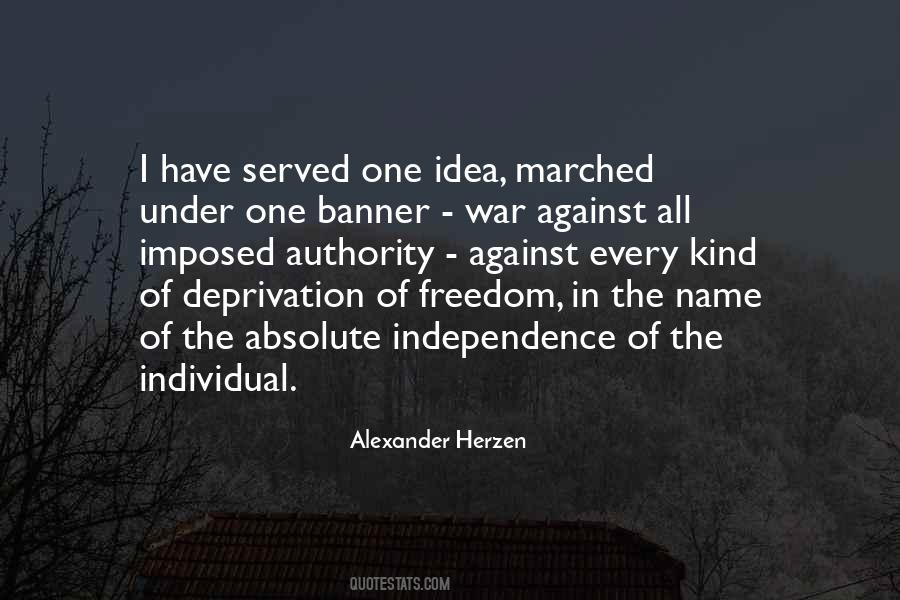 Alexander Herzen Quotes #159079