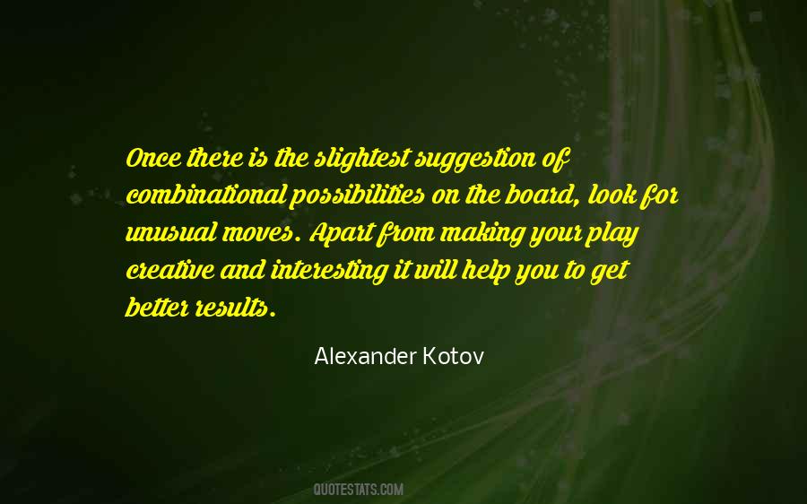 Alexander Kotov Quotes #1756045