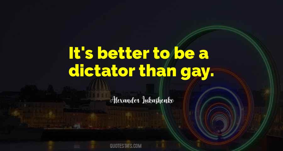 Alexander Lukashenko Quotes #592856