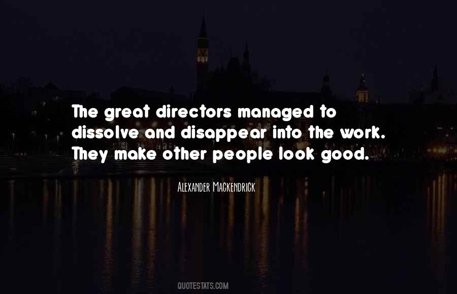 Alexander Mackendrick Quotes #731548
