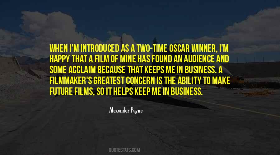 Alexander Payne Quotes #93004