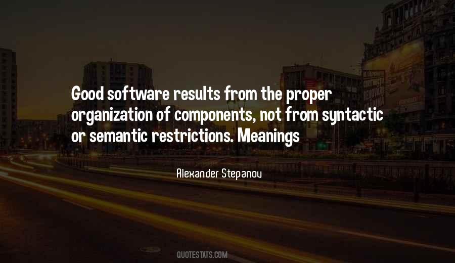 Alexander Stepanov Quotes #1057980