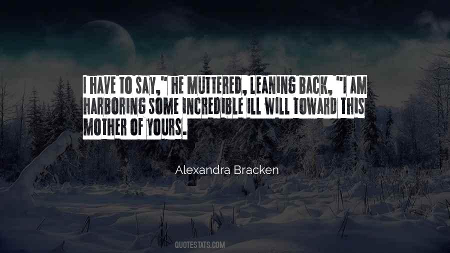 Alexandra Bracken Quotes #309277