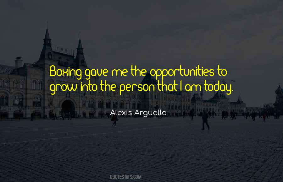 Alexis Arguello Quotes #114154