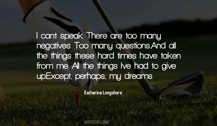 Quotes About Never Give Up Hope #145912