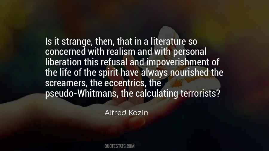 Alfred Kazin Quotes #1568948