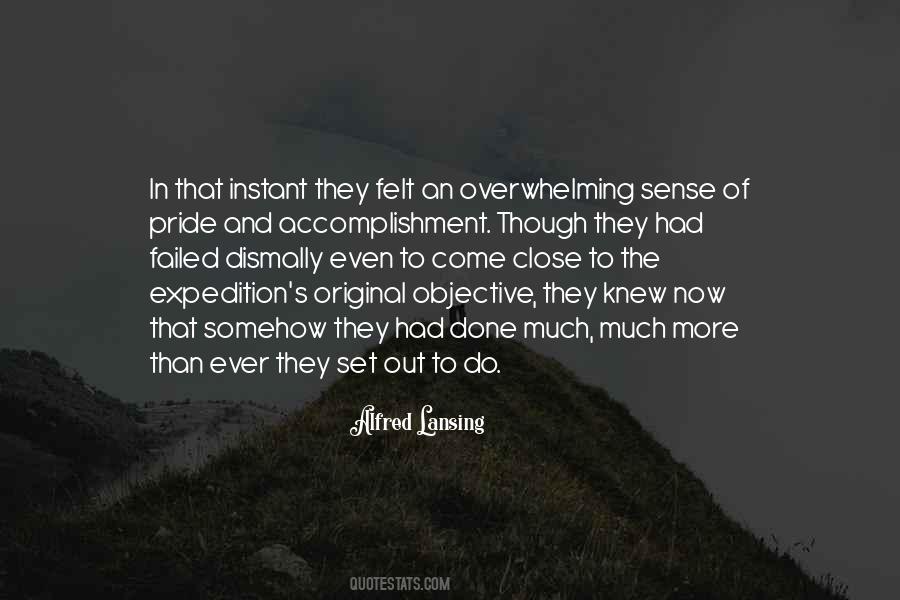 Alfred Lansing Quotes #1390052