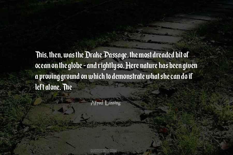 Alfred Lansing Quotes #1875186