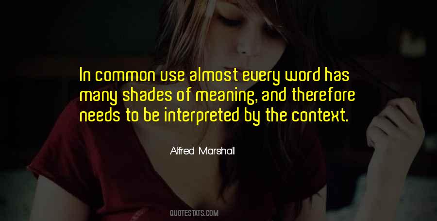 Alfred Marshall Quotes #360530