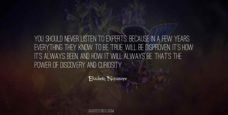 Quotes About Discovery And Curiosity #1719846