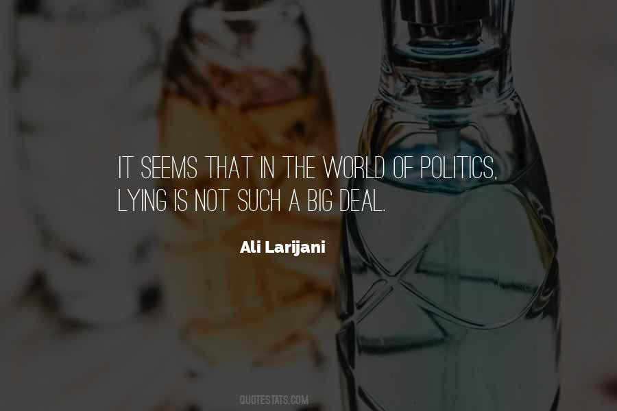 Ali Larijani Quotes #877913