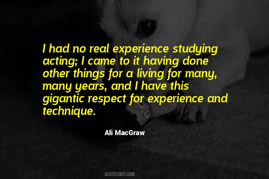 Ali Macgraw Quotes #1636641