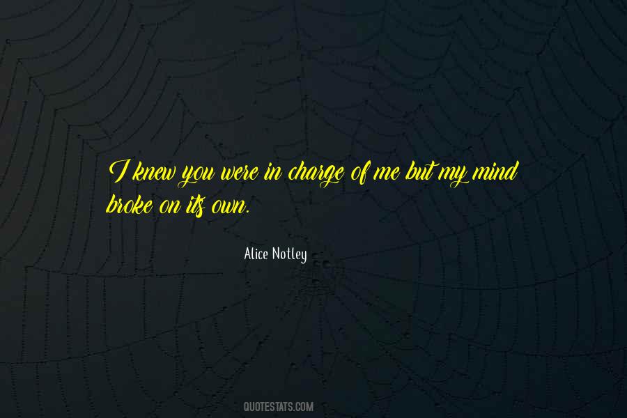 Alice Notley Quotes #124976