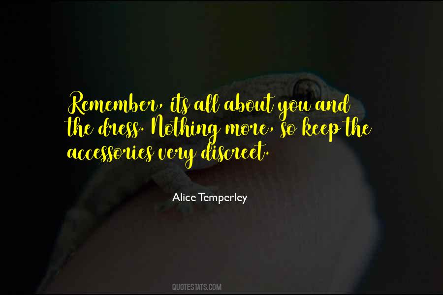 Alice Temperley Quotes #1559539