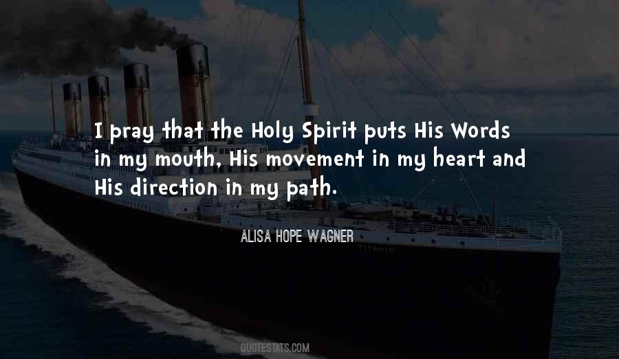 Alisa Hope Wagner Quotes #777457