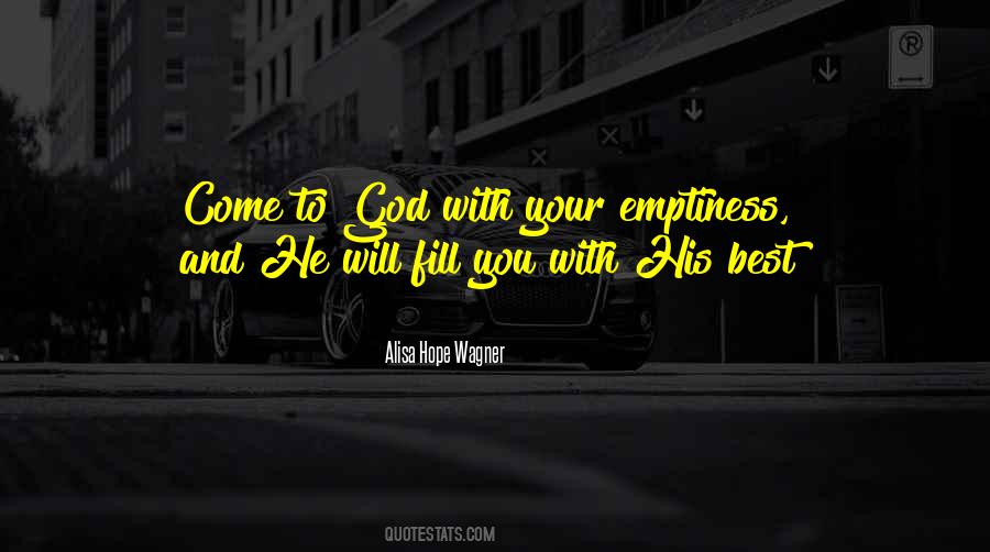 Alisa Hope Wagner Quotes #865562