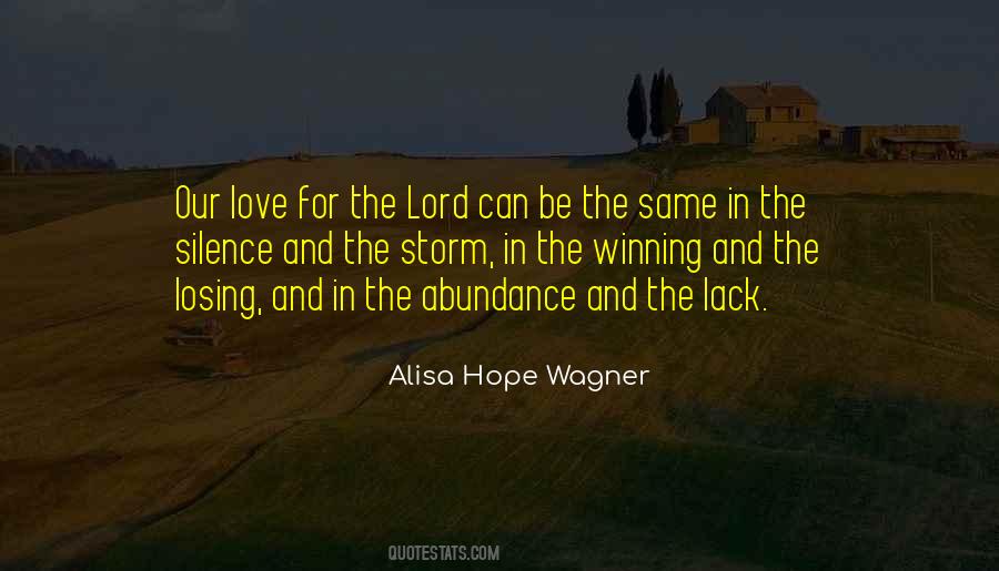 Alisa Hope Wagner Quotes #905748