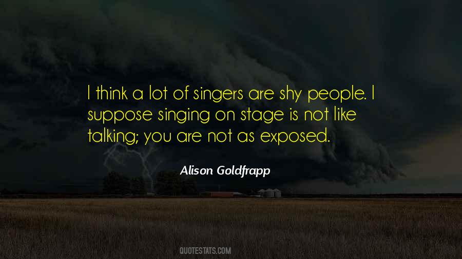 Alison Goldfrapp Quotes #1260682