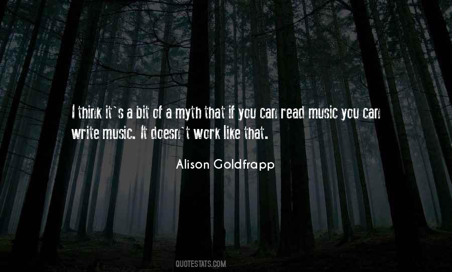 Alison Goldfrapp Quotes #1813071