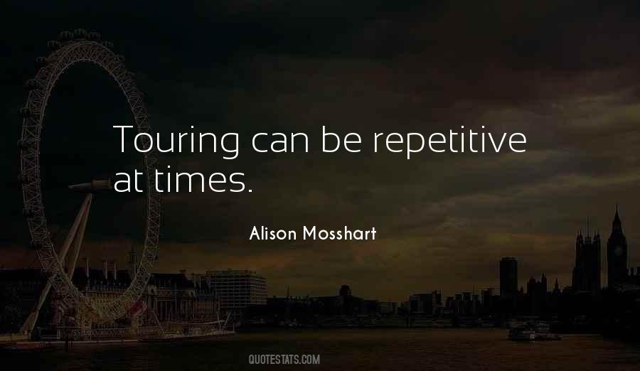 Alison Mosshart Quotes #1467367
