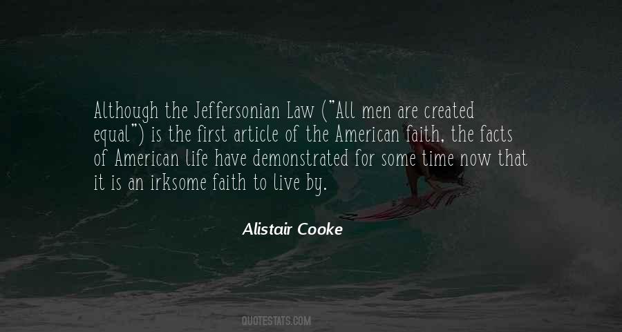 Alistair Cooke Quotes #229305
